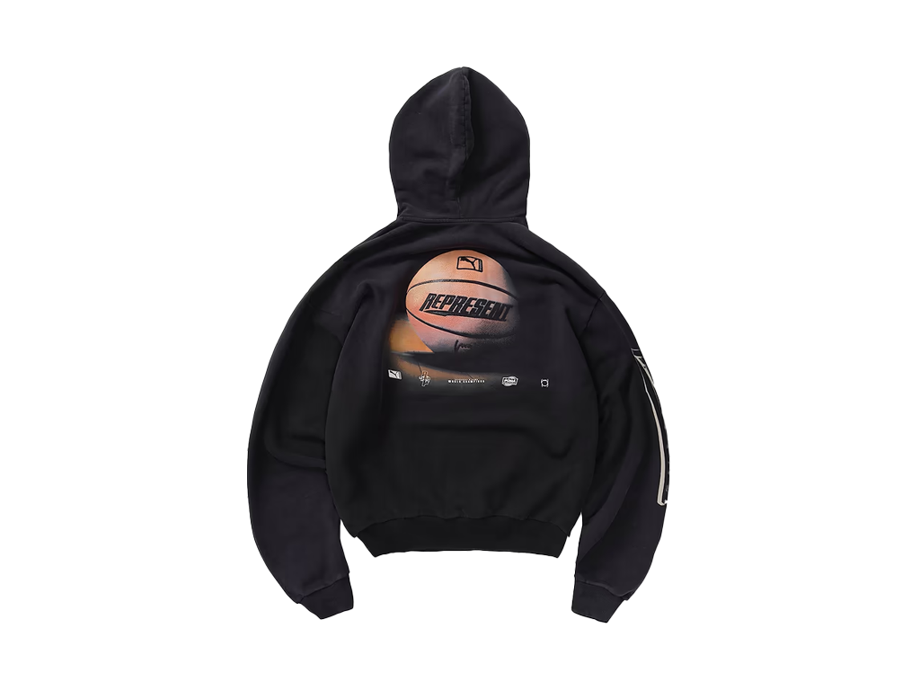 Represent X Puma Hoodie Puma Black-Represent-pikastore.cz