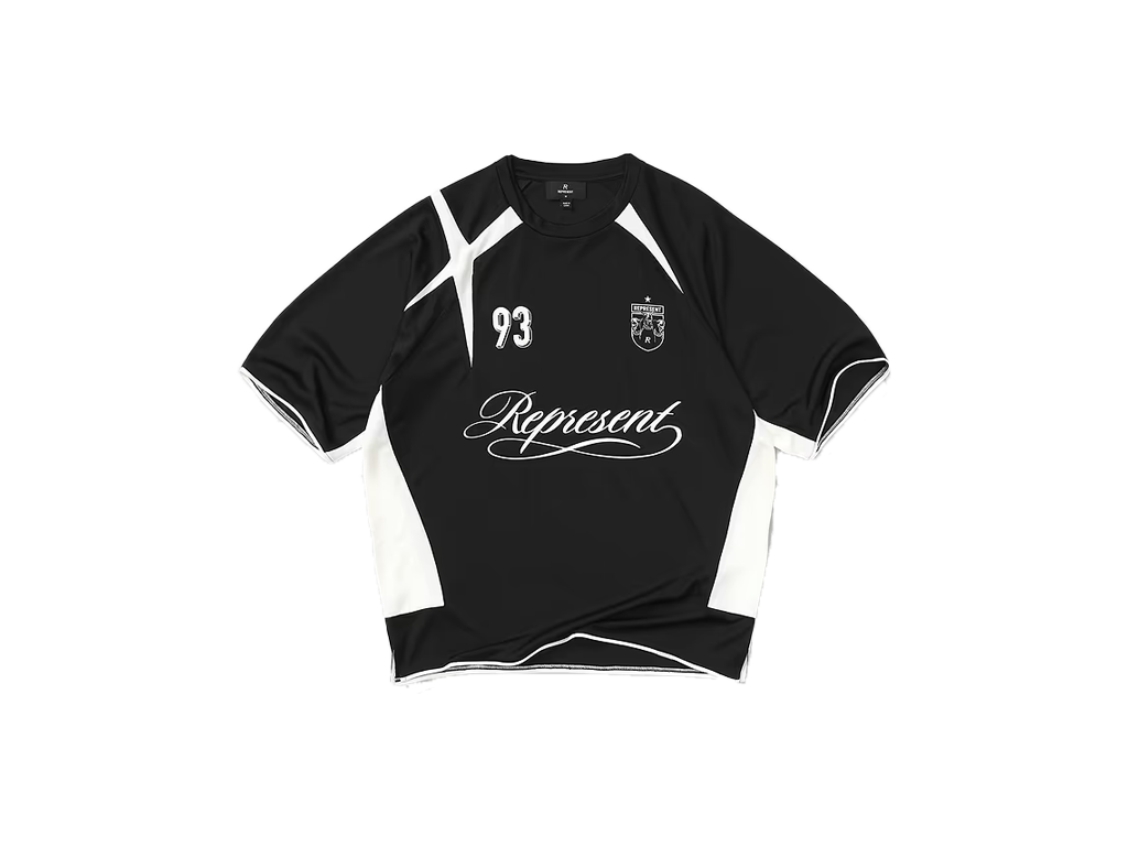 Represent Star Jersey Jet Black