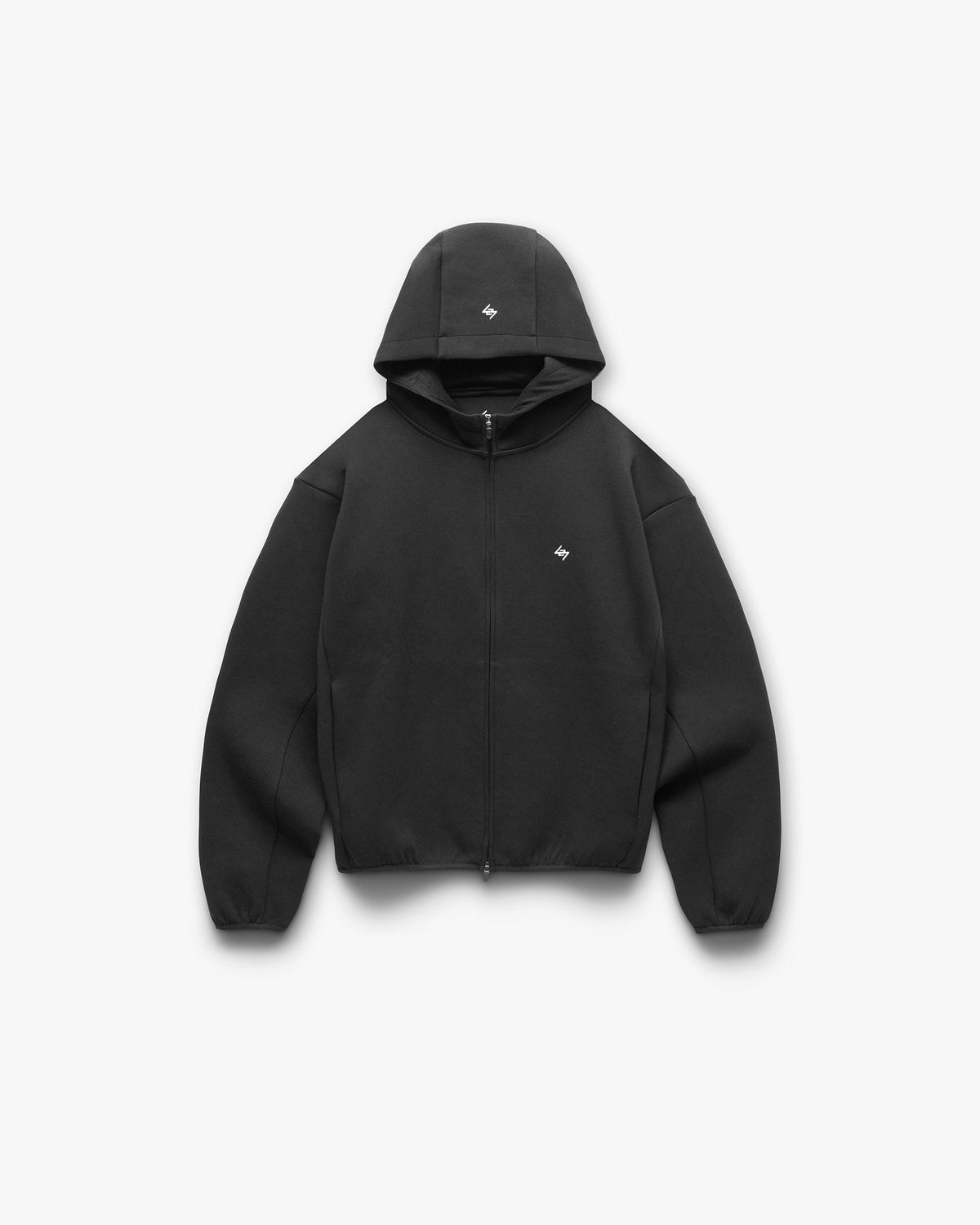 Represent 247 Form Zip Hoodie Jet Black