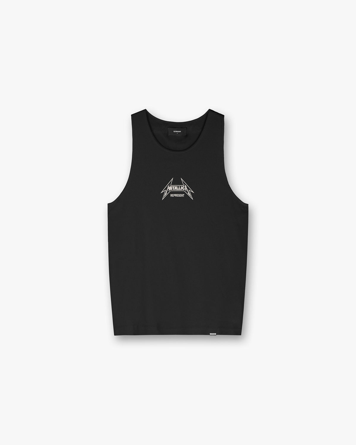 Represent X Metallica Local Crew Vest Jet Black