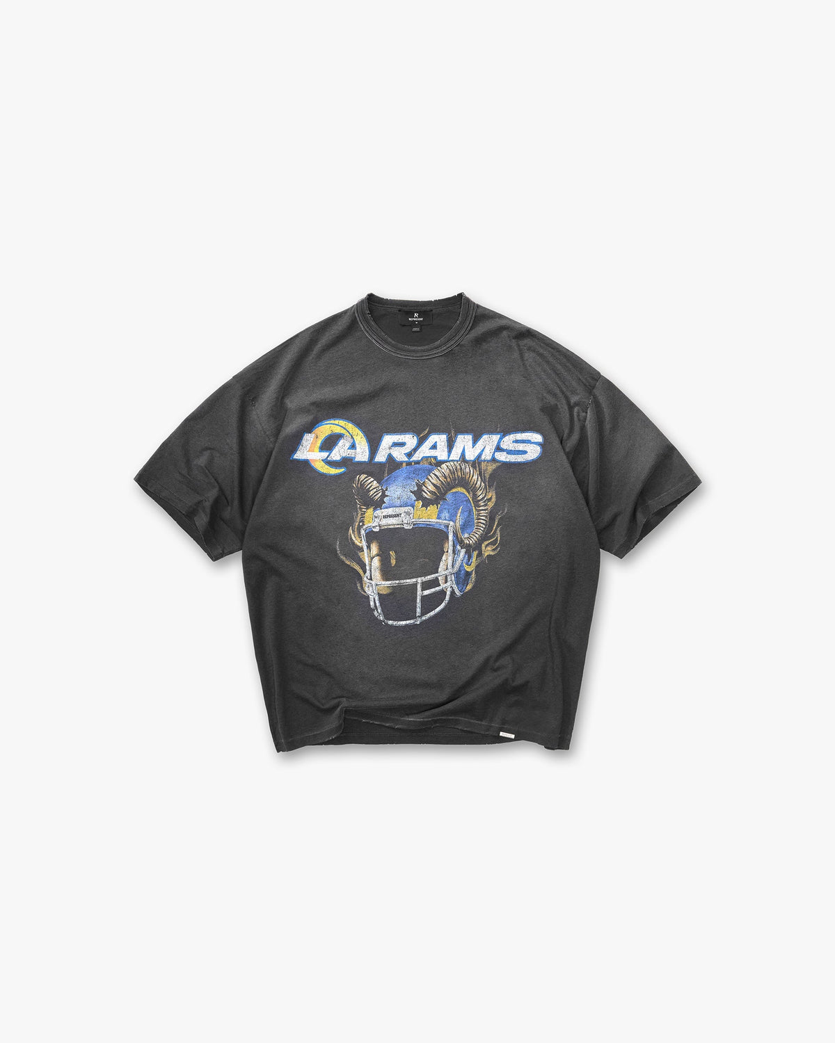Represent Los Angeles Rams x Represent T-Shirt Stained Black