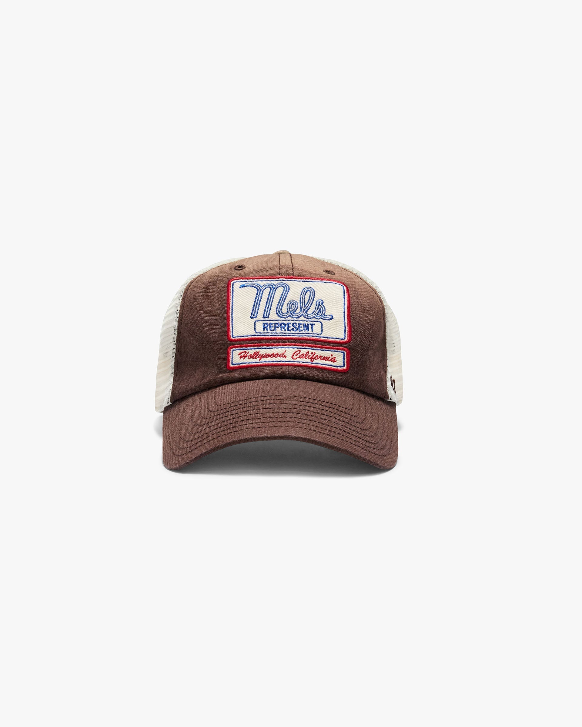 Represent x Mels Diner x 47 Cap Brown