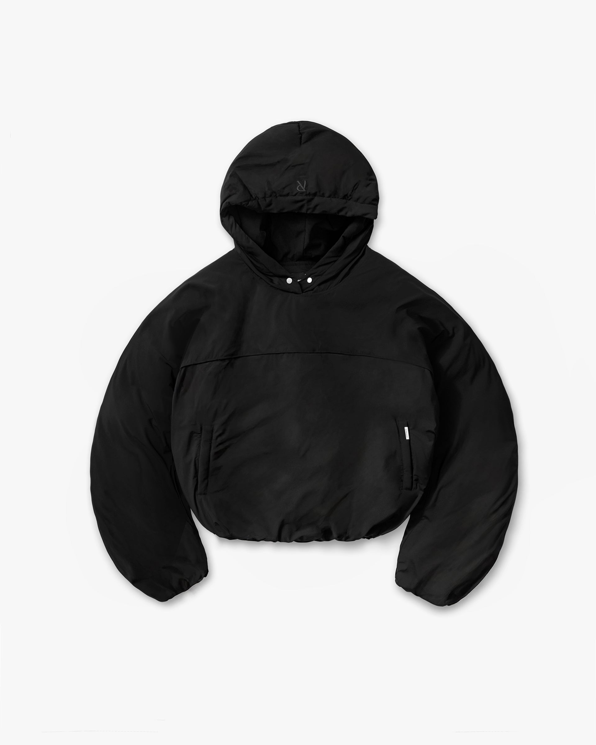 Represent Arch Pullover Puffer Jet Black
