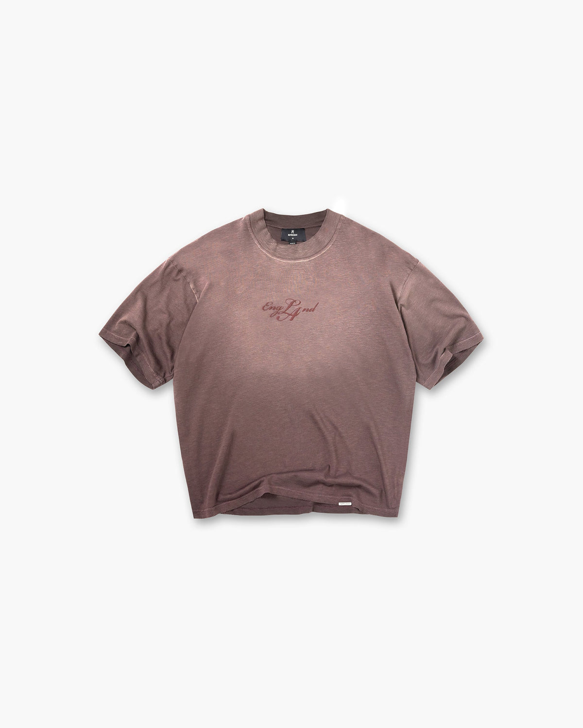 Represent EngLAnd T-Shirt Washed Brown
