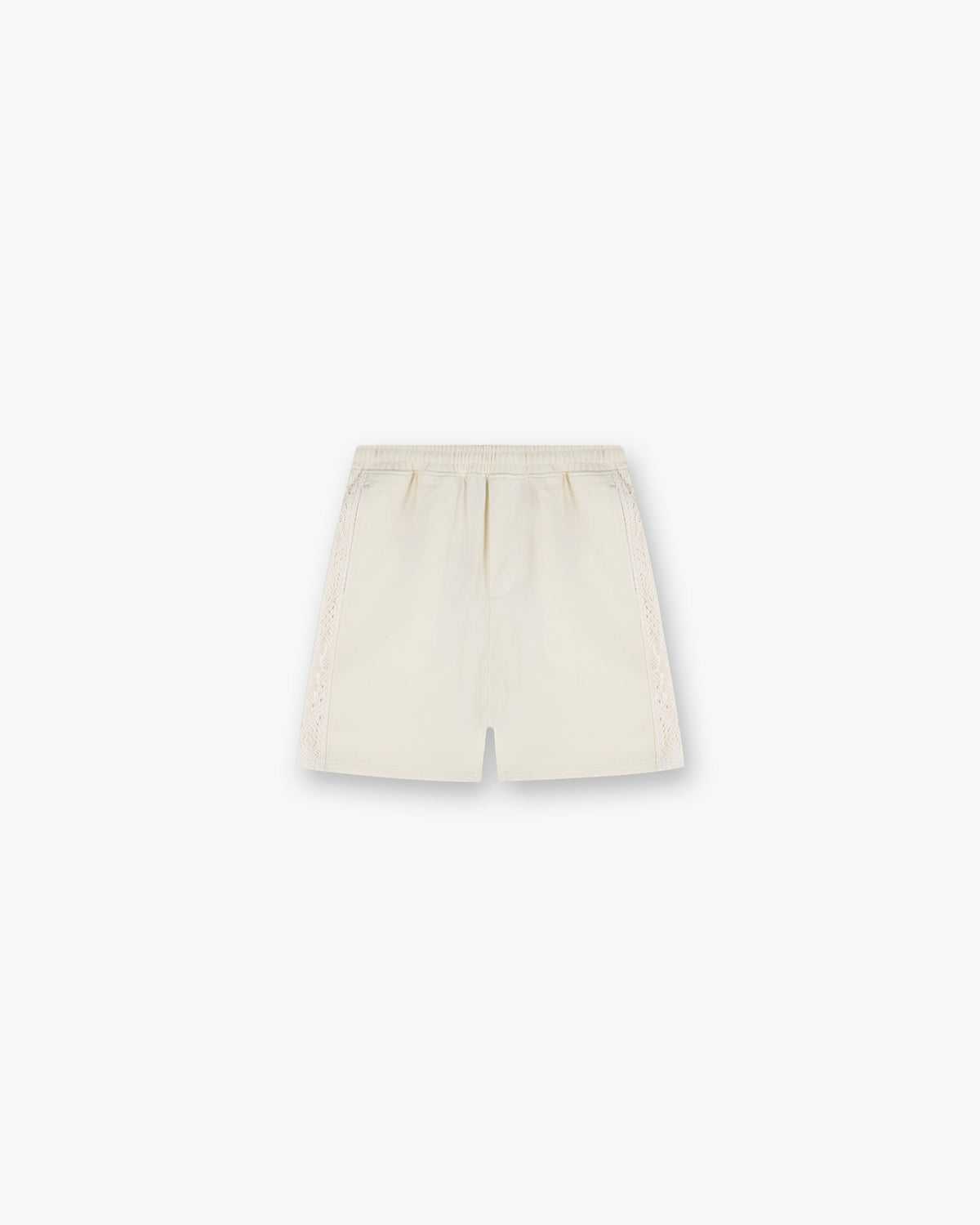 Represent Knitted Panel Short Antique White