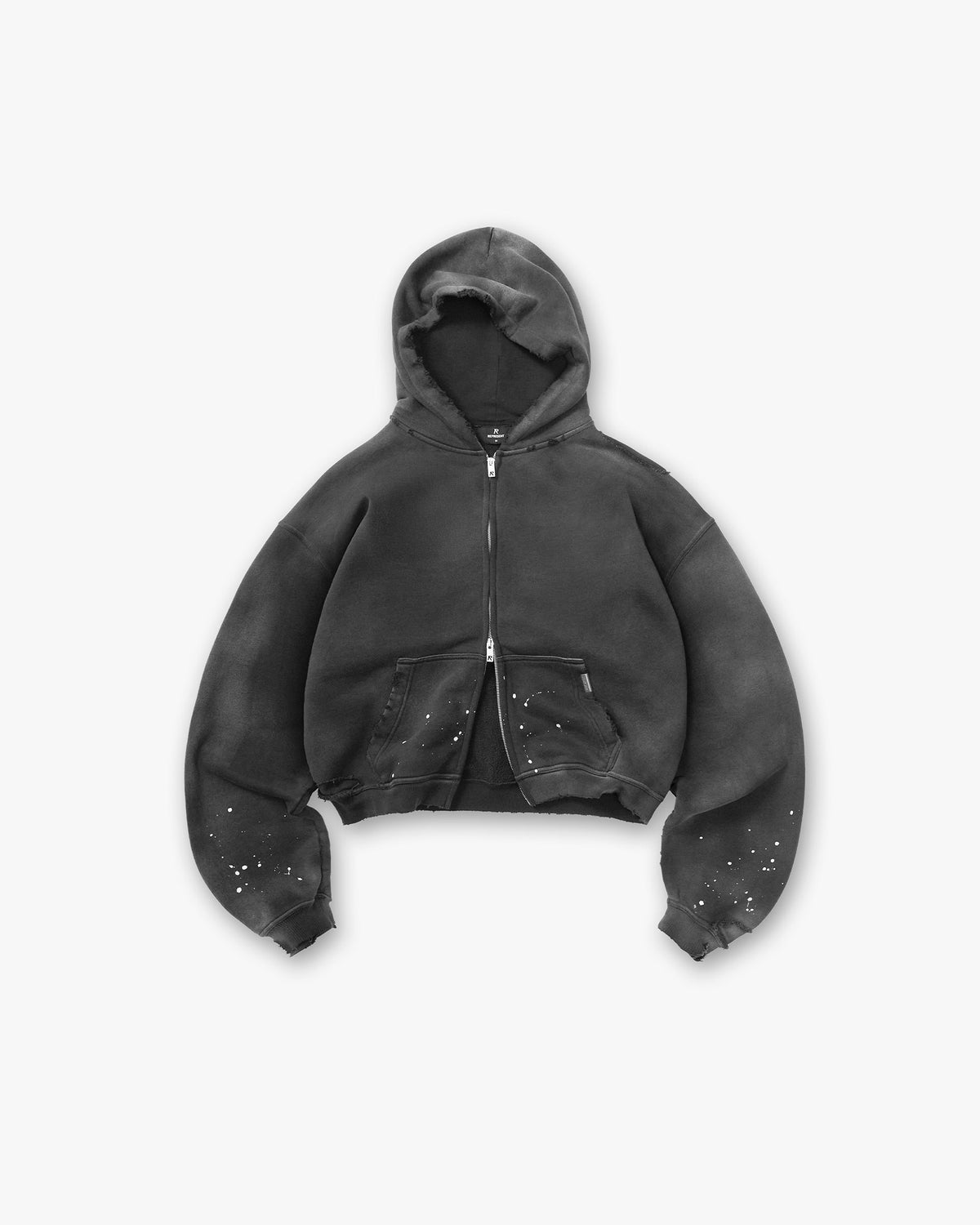 Represent MH Paint Hoodie Antique Slate – bluza