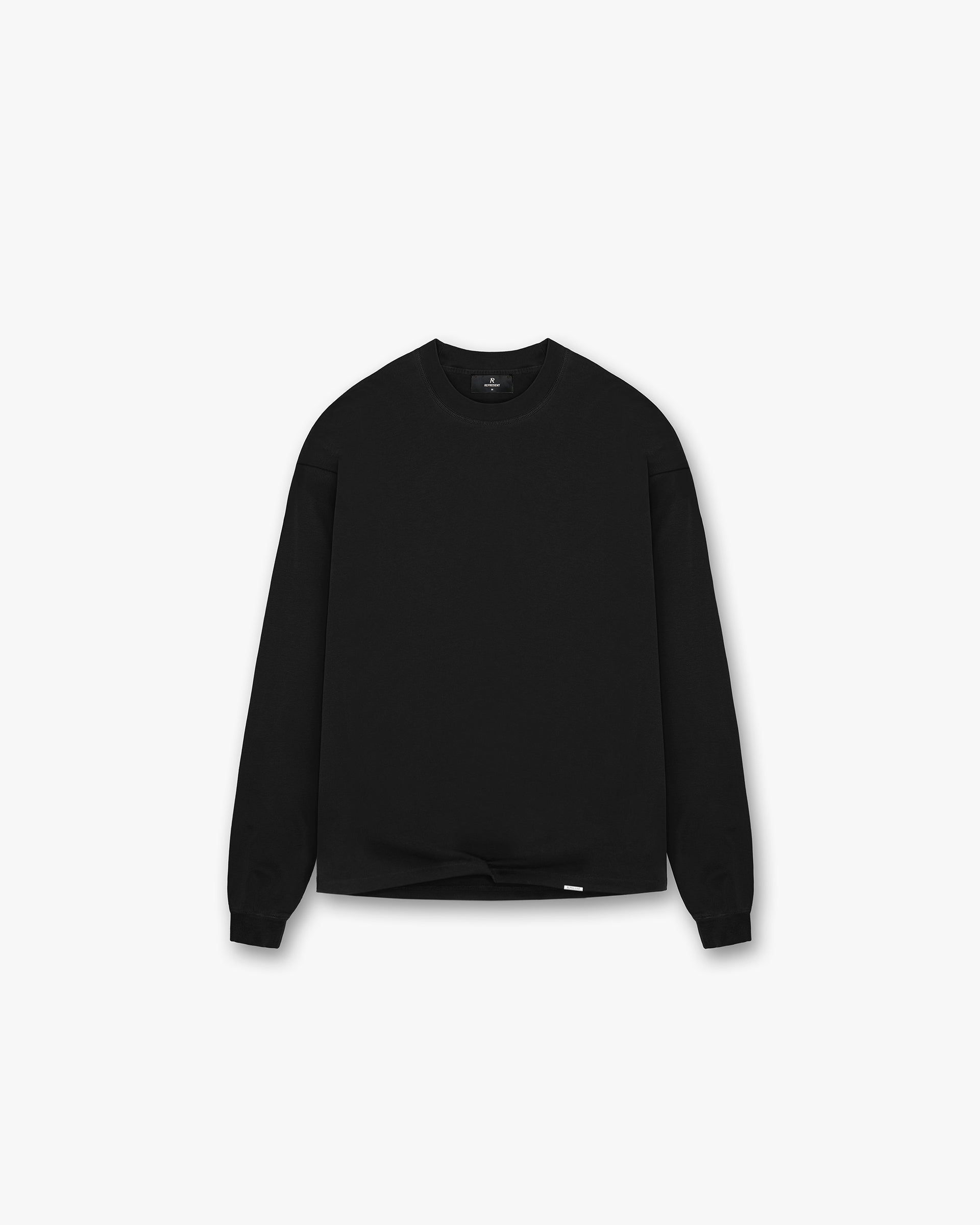 Represent Initial Long Sleeve T-Shirt Black
