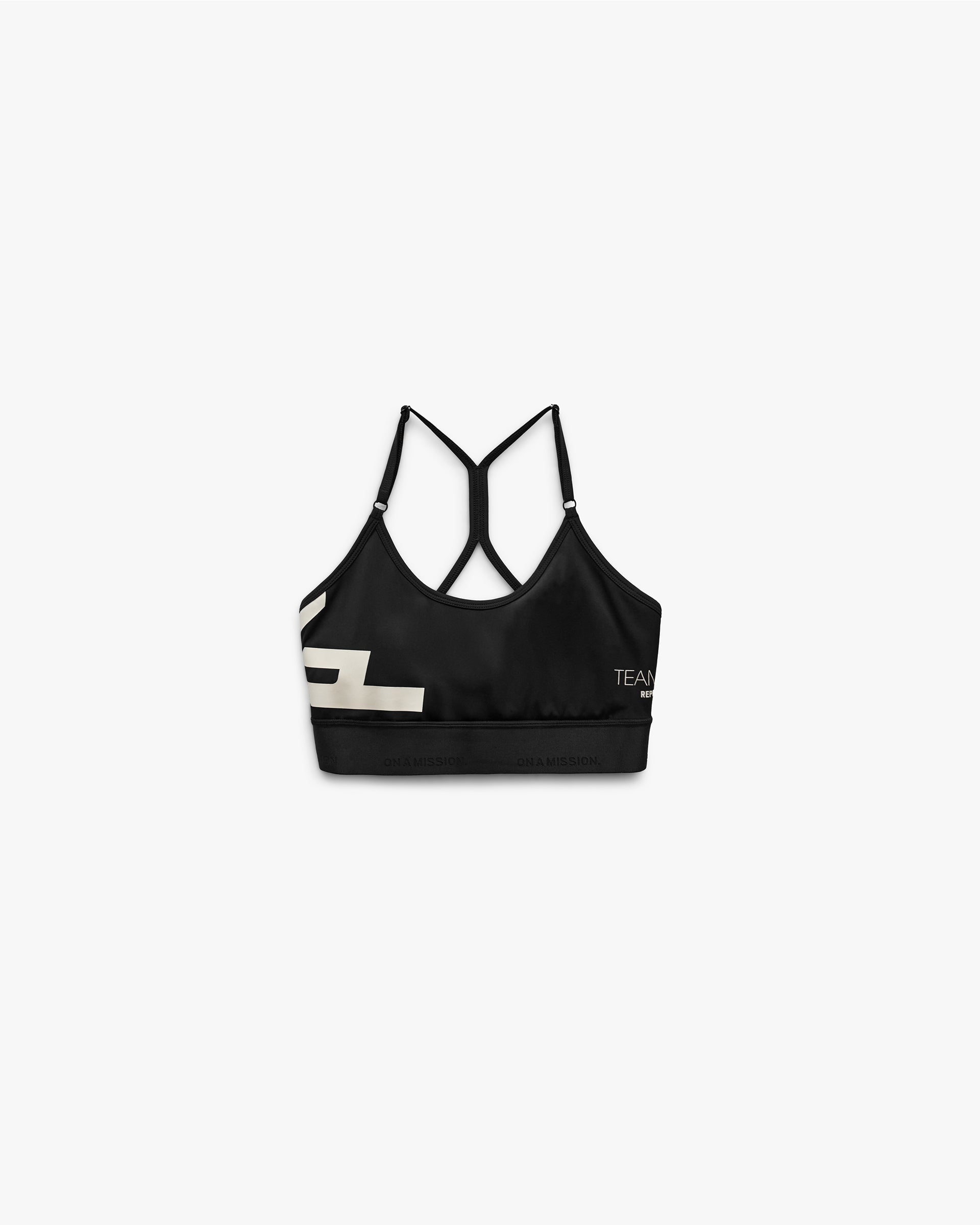 Represent 247 Motion Low Impact Bra Black