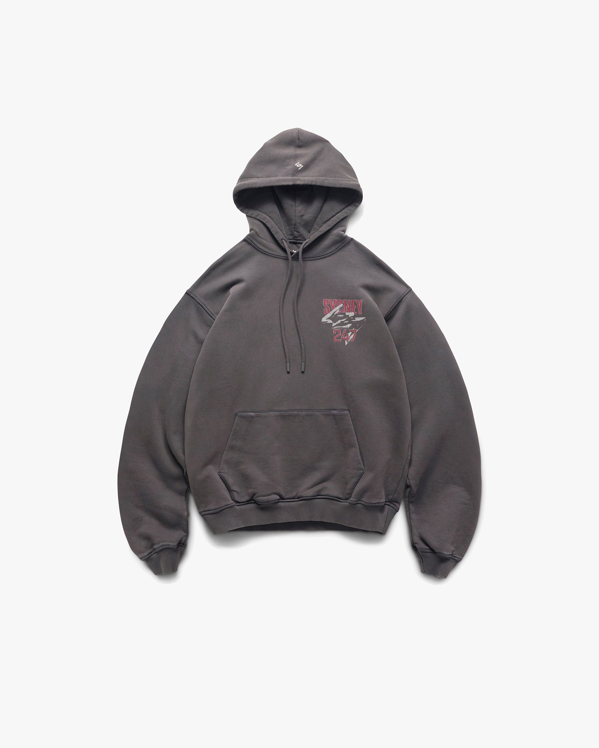 Represent 247 Sydney Hoodie Washed Grey