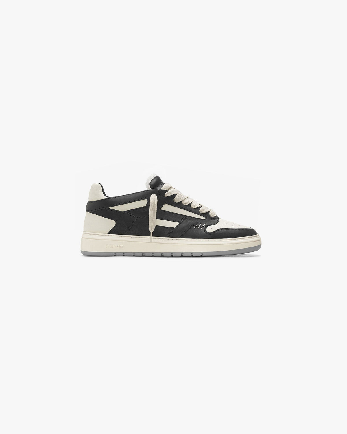 Represent Reptor Low Black Vintage White