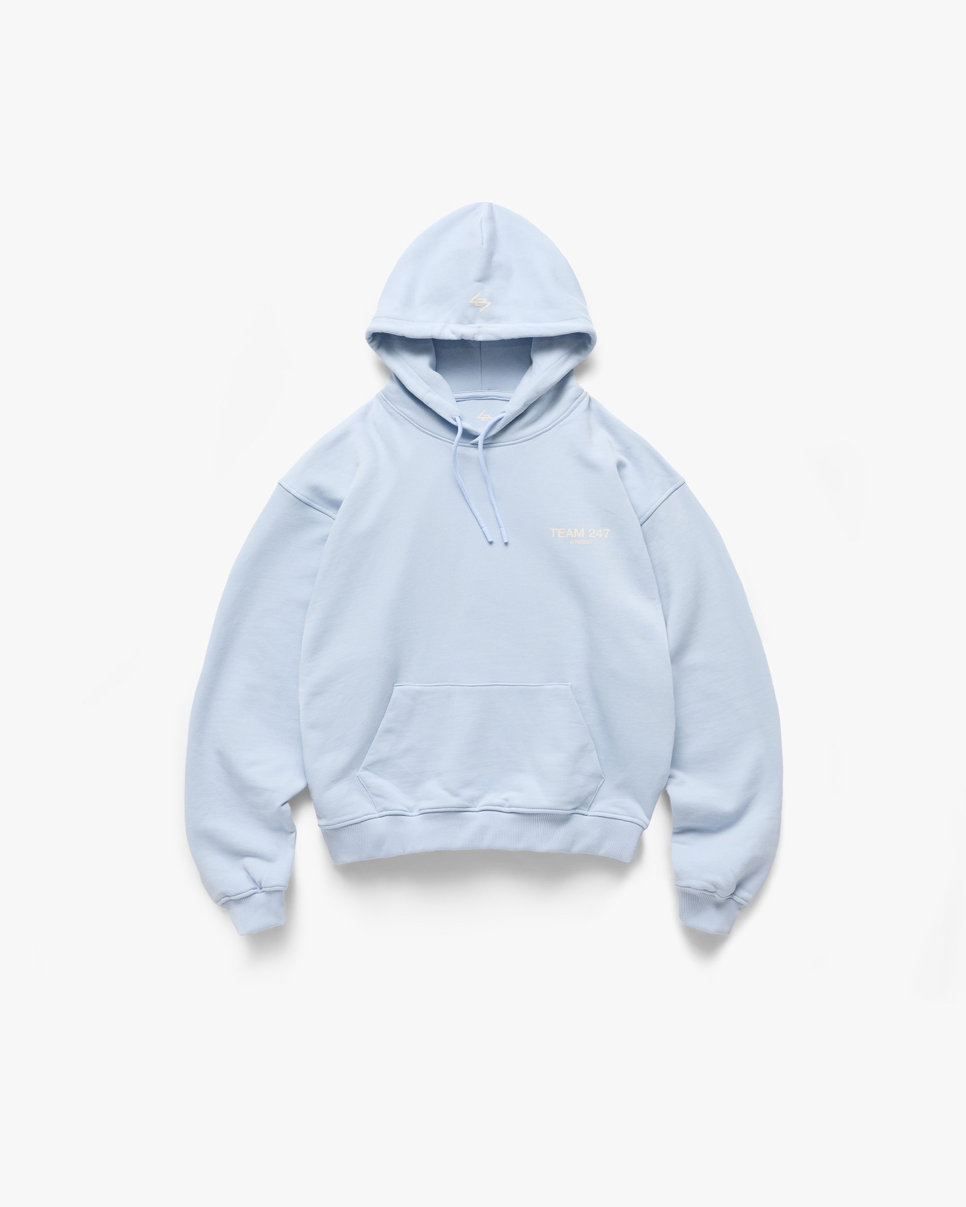 Represent Team 247 Oversized Hoodie Glacier