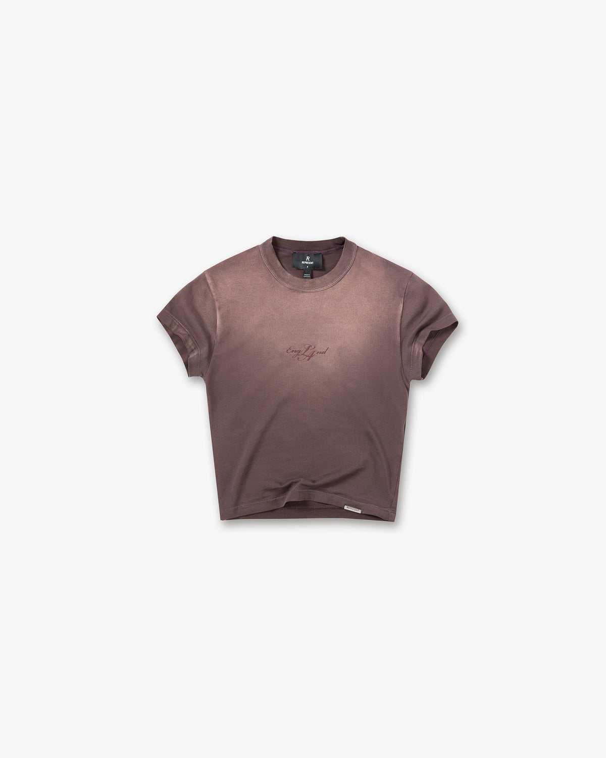 Represent EngLAnd Baby Tee Washed Brown