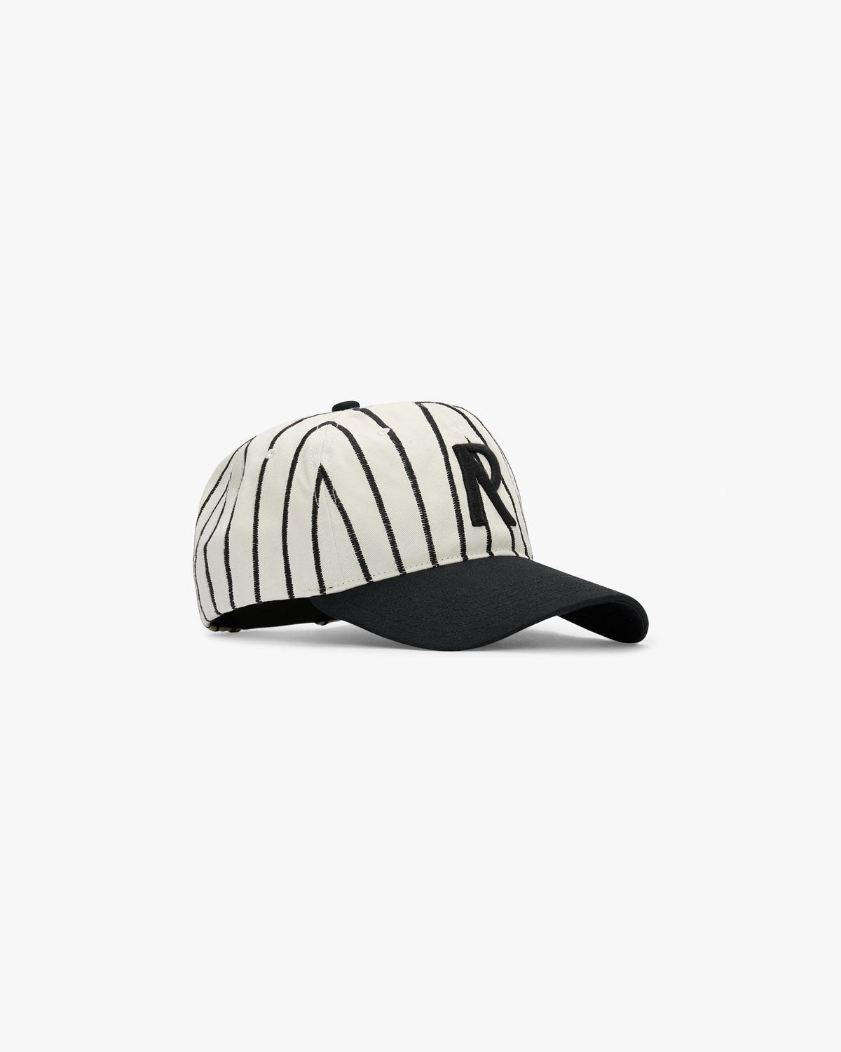 Represent Initial Stripe Cap Antique White