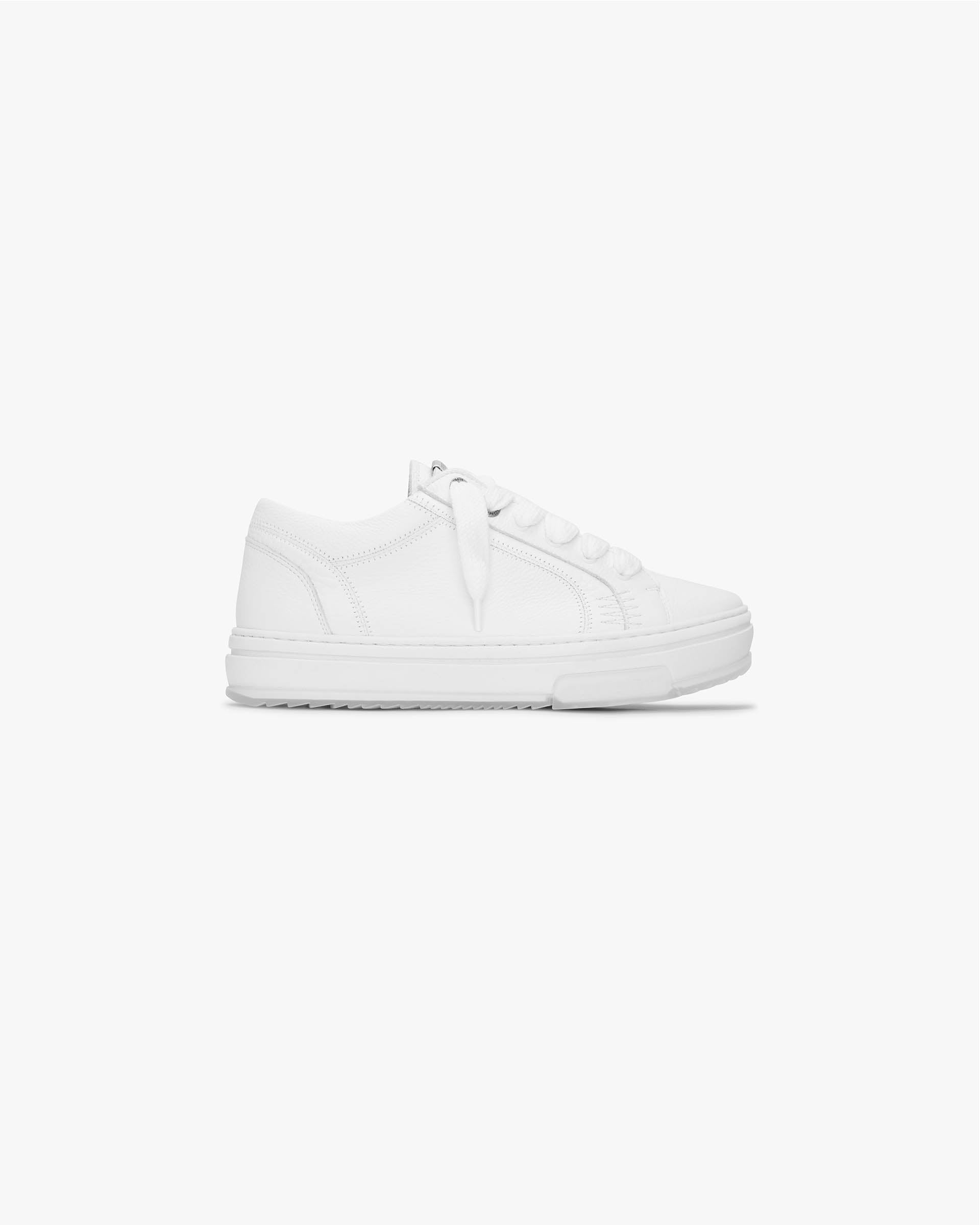 Represent HTN Low Tumbled Leather Flat White
