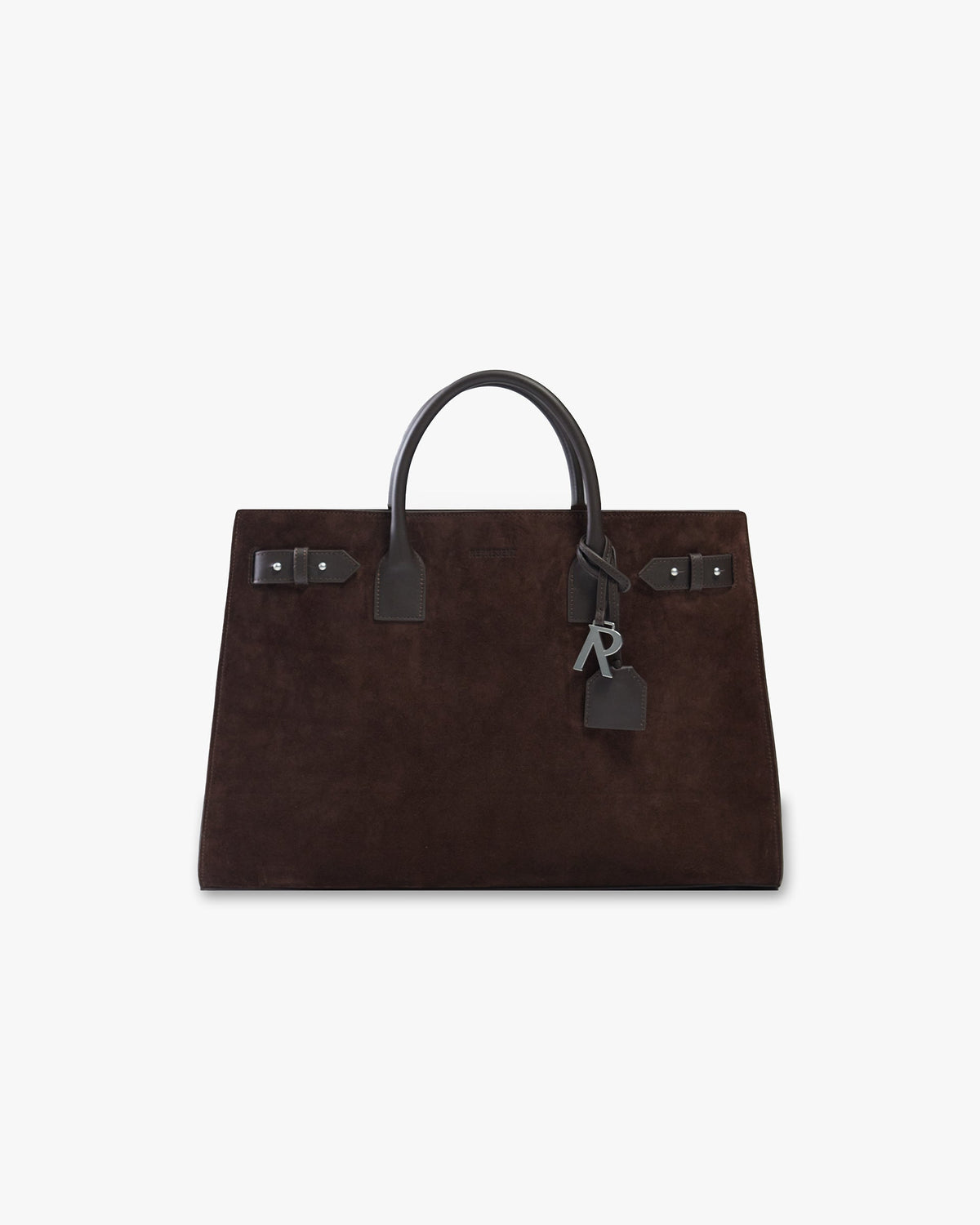 Represent Suede Leather Tote Bag Brown