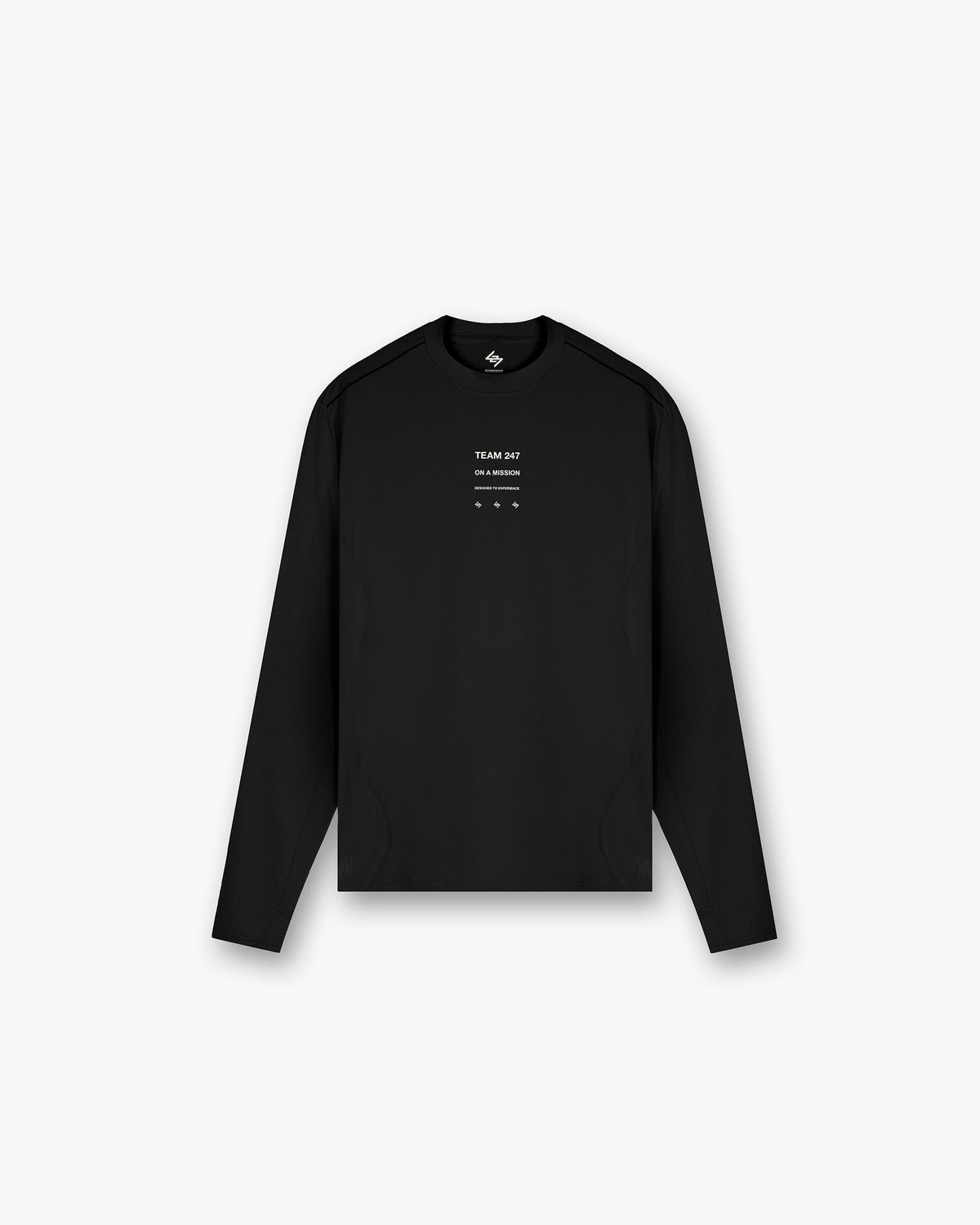 Represent 247 Trail Long Sleeve T-Shirt Black