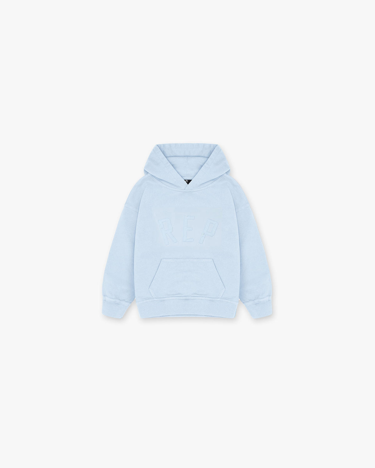 Represent Mini Rep Applique Hoodie Powder Blue