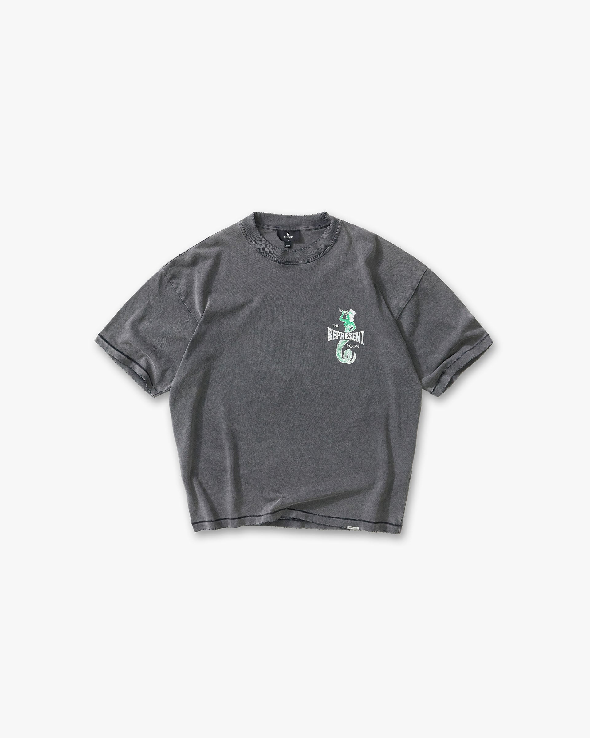Represent x The Viper Room Dice T-Shirt Vintage Grey