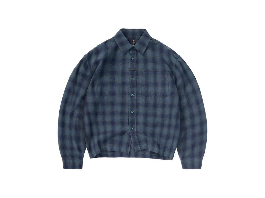 Represent Resent Plaid Shirt Dark Green-Represent-pikastore.cz