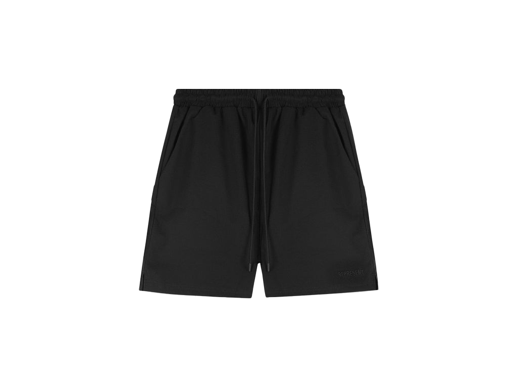 Represent Seersucker Smart Swim Short Black-Represent-pikastore.cz