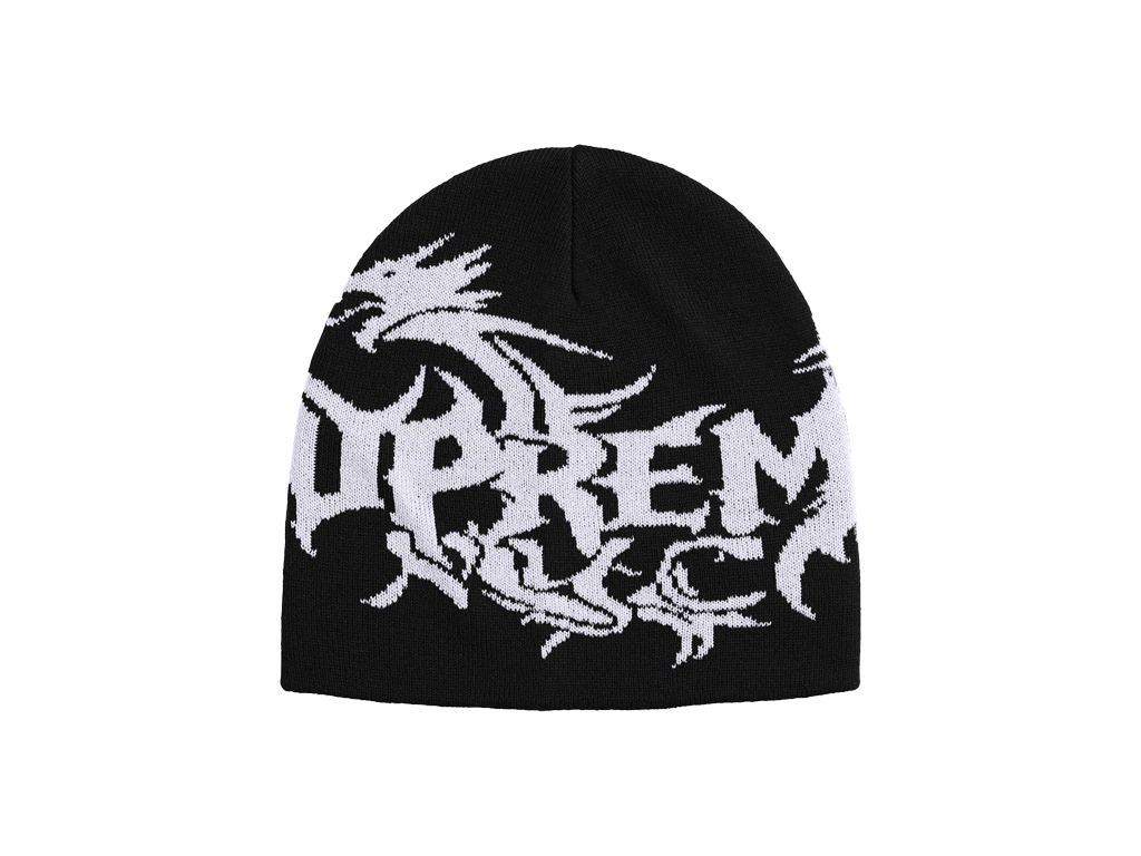 Supreme Dragon Beanie Black