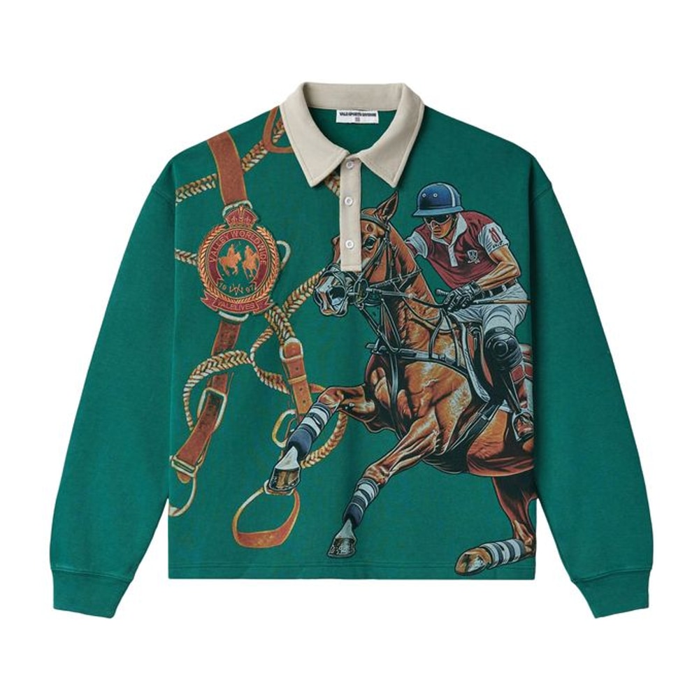 Vale Forever Heritage Rugby Polo Green – tričko