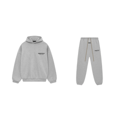 pikastore.cz Fear of God Essentials S24 Grey Hoodie + S24 Sweatpants Grey SET