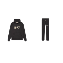 pikastore.cz - Fear of God Essentials 1977 Hoodie Iron + 1977 Sweatpants Iron SET