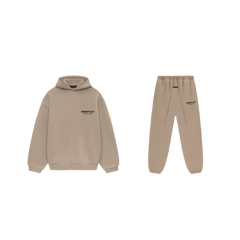 pikastore.cz Fear of God Essentials S24 Desert Sand Hoodie + S24 Sweatpants Sand SET