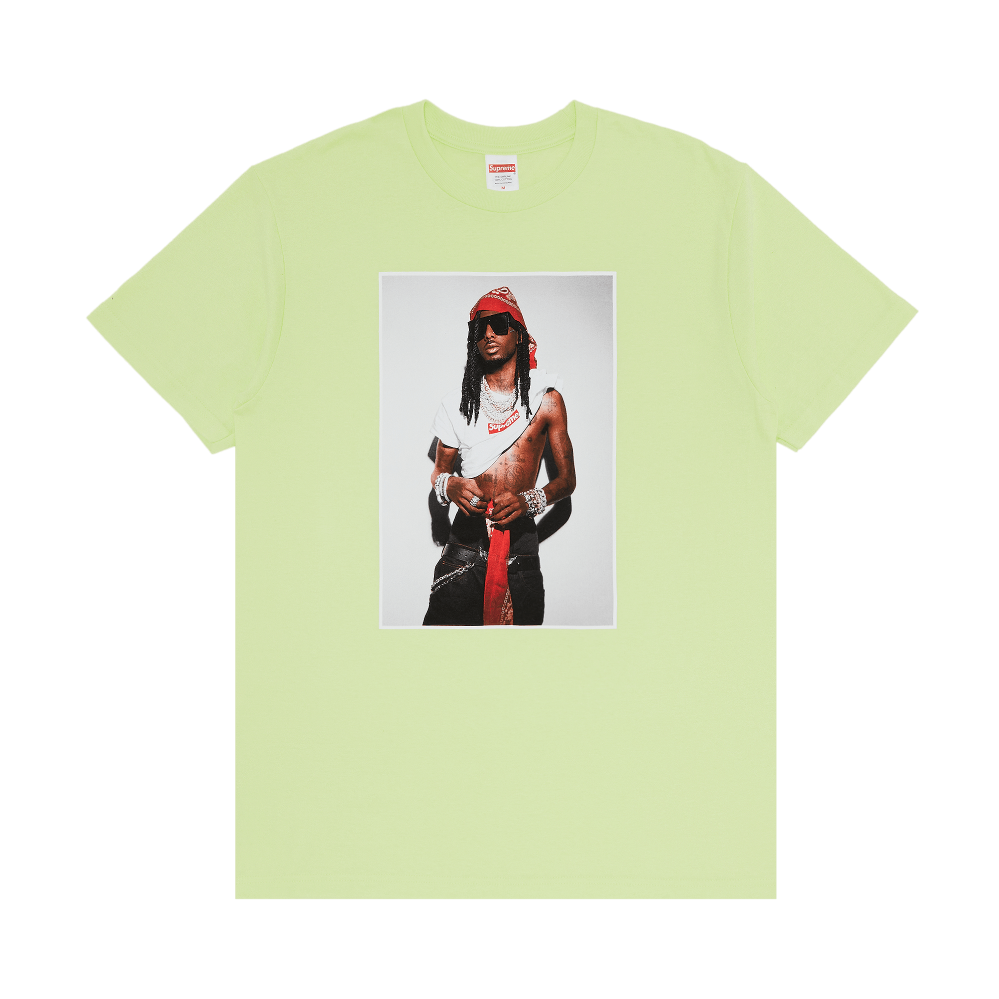 Supreme Playboi Carti Tee Pale Green-Supreme-pikastore.cz