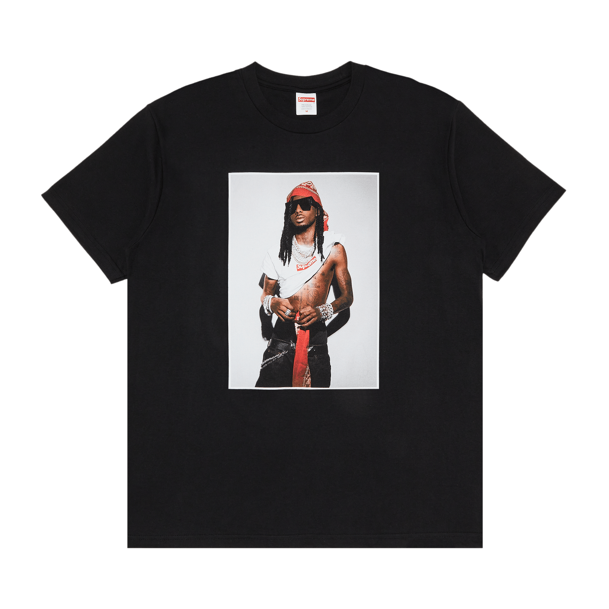Supreme Playboi Carti Tee Black-Supreme-pikastore.cz