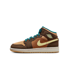 Nike Air Jordan 1 Mid SE GS Cacao Wow