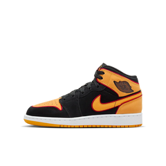 Nike Air Jordan 1 Mid SE GS Vivid Orange