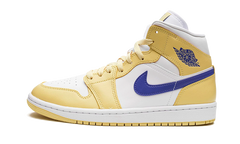 Nike Air Jordan 1 Mid Lemon Wash Lapis (Ženski)