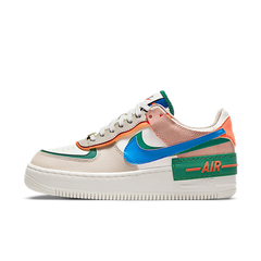 Nike Wmns Air Force 1 Shadow Sail Signal Blue Green