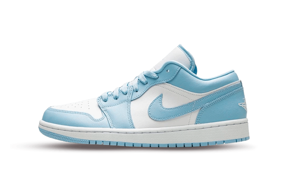 Nike Air Jordan 1 Low White Ice Blue (Women's)-sneakers-Air Jordan-pikastore.cz