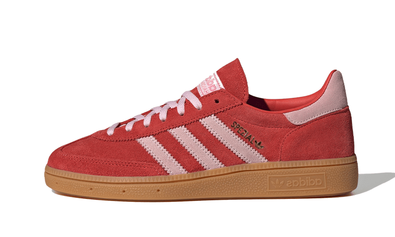 Adidas Handball Spezial Bright Red Clear Pink (Women's)-sneakers-Adidas-pikastore.cz