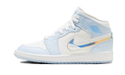 Nike Air Jordan 1 Mid SE Glitter Swoosh (PS)-sneakers-Air Jordan-pikastore.cz