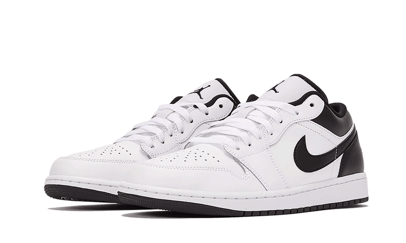 Nike Air Jordan 1 Low White Black (GS)-sneakers-Air Jordan-pikastore.cz