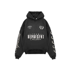 Represent World Championship Hoodie Stained Black