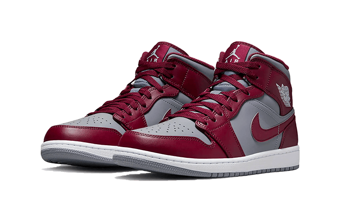 Nike Air Jordan 1 Mid Cherrywood Red-sneakers-Air Jordan-pikastore.cz