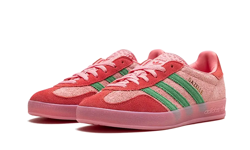 Adidas Gazelle Indoor Semi Pink Spark Preloved Scarlet (Women's)-sneakers-Adidas-pikastore.cz