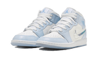 Nike Air Jordan 1 Mid SE Glitter Swoosh (PS)-sneakers-Air Jordan-pikastore.cz