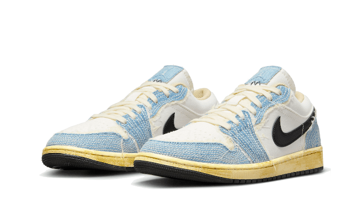 Nike Air Jordan 1 Low SE WRMK Sashiko Denim-sneakers-Air Jordan-pikastore.cz
