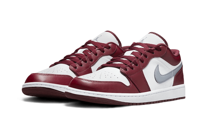 Nike Air Jordan 1 Low White Bordeaux-sneakers-Air Jordan-pikastore.cz