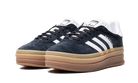 Adidas Gazelle Bold Black White Gum (Women's)-sneakers-Adidas-pikastore.cz