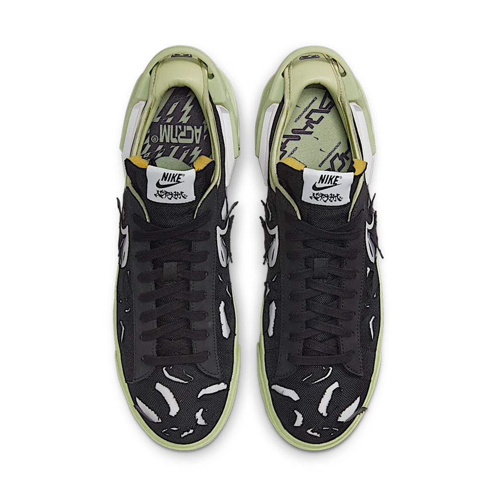 Nike Acronym x Blazer Low Black Olive Aura-Nike-pikastore.cz
