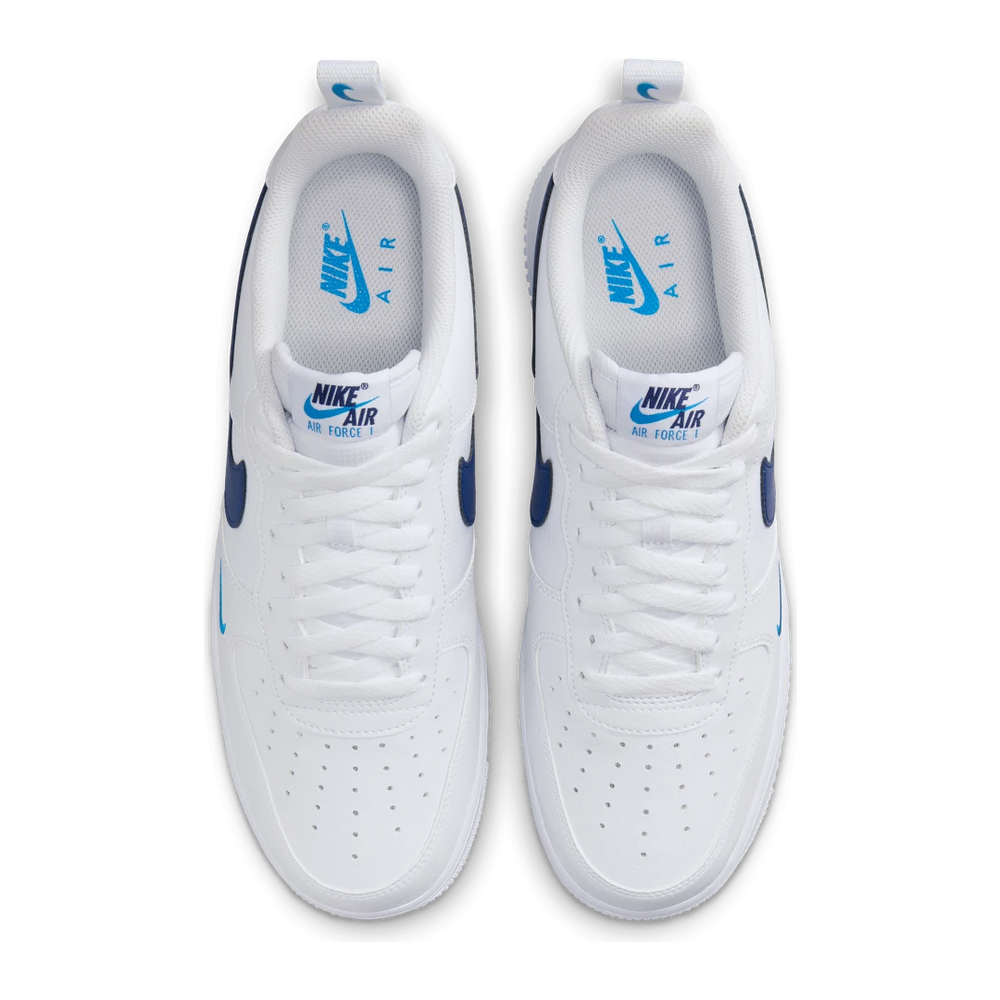 Nike Air Force 1 07 White Deep Royal Blue-Nike-pikastore.cz