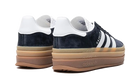 Adidas Gazelle Bold Black White Gum (Women's)-sneakers-Adidas-pikastore.cz