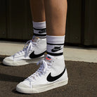 Nike Blazer Mid 77 GS White Black-Nike-pikastore.cz